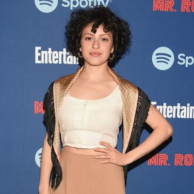 Alia Shawkat posing for a photo shoot. 
